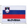 Slovenia Nation Flag Style-2 Embroidered Sew On Patch