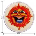 The Sun Face Sing Style-3 Embroidered Sew On Patch