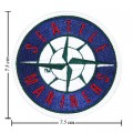 Seattle Mariners Style-1 Embroidered Iron On/Sew On Patch