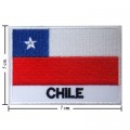 Chile Nation Flag Style-2 Embroidered Sew On Patch