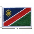 Namibia Nation Flag Style-1 Embroidered Sew On Patch