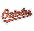 Baltimore Orioles Style-4 Embroidered Iron On/Sew On Patch