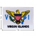 Virgin Islands US Nation Flag Style-2 Embroidered Sew On Patch
