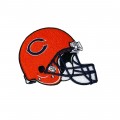 Chicago Bears Helmet Style-2 Embroidered Iron On/Sew On Patch