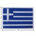 Greece Nation Flag Style-1 Embroidered Sew On Patch