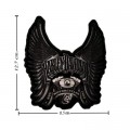 Harley Davidson Engine Wings Embroidered Sew On Patch