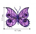 Butterfly Style-41 Embroidered Sew On Patch