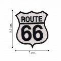 Route-66 Embroidered Sew On Patch