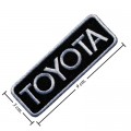 Toyota Motors Style-1 Embroidered Sew On Patch