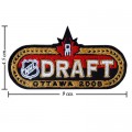 NHL Draft 2007-2008 Embroidered Sew On Patch