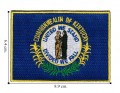 Kentucky State Flag Embroidered Sew On Patch