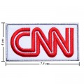 CNN Cable News Network Style-1 Embroidered Sew On Patch