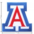 Arizona Wildcats Style-1 Embroidered Iron On/Sew On Patch