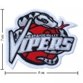 Rio Grande Valley Vipers Style-1 Embroidered Sew On Patch
