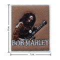 Bob Marley A Reggae Ska Band Style-11 Embroidered Sew On Patch