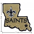 New Orleans Saints Style-2 Embroidered Iron On/Sew On Patch