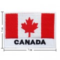 Canada Nation Flag Style-2 Embroidered Sew On Patch