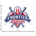 Frontier League Style-1 Embroidered Iron On/Sew On Patch