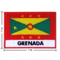Grenada Nation Flag Style-2 Embroidered Sew On Patch