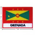 Grenada Nation Flag Style-2 Embroidered Sew On Patch