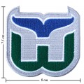 Hartford Whalers The Past Style-1 Embroidered Sew On Patch