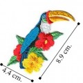 Toucan Style-2 Embroidered Sew On Patch