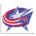 Columbus Blue Jackets Style-1 Embroidered Sew On Patch