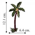 Palm Tree Style-5 Embroidered Sew On Patch