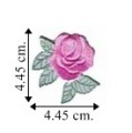 Rose Flower Style-5 Embroidered Sew On Patch