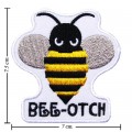 Transformer Bumble Bee Otch Embroidered Sew On Patch