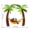 Palm Tree Style-4 Embroidered Sew On Patch