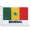 Senegal Nation Flag Style-2 Embroidered Sew On Patch