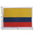 Ecuador Nation Flag Style-1 Embroidered Sew On Patch