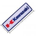 Kawasaki Motorcycle Style-2 Embroidered Sew On Patch