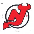 New Jersey Devils Style-1 Embroidered Sew On Patch