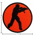 Counter Strike Action Game Style-1 Embroidered Sew On Patch