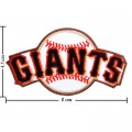 San Francisco Giants Style-1 Embroidered Iron On/Sew On Patch