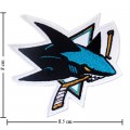 San Jose Sharks Style-1 Embroidered Sew On Patch