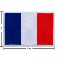 France Nation Flag Style-1 Embroidered Sew On Patch