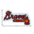 Atlanta Braves Style-1 Embroidered Iron On/Sew On Patch