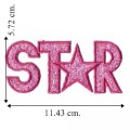 Sparkle Star Style-2 Embroidered Sew On Patch