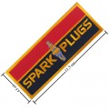 Spark Plugs Style-1 Embroidered Sew On Patch