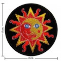 The Sun Face Sing Style-2 Embroidered Sew On Patch