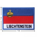 Liechtenstein Nation Flag Style-2 Embroidered Sew On Patch