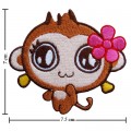 Cartoon CiCi Monkey Embroidered Sew On Patch