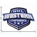 NHL Western Conference Style-1 Embroidered Sew On Patch