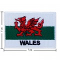 Wales Nation Flag Style-2 Embroidered Sew On Patch