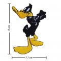 Looney Tunes Daffy Duck Style-1 Embroidered Sew On Patch