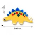 Cute Stegosaurus Embroidered Sew On Patch