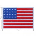 United States Of American Nation Flag Style-1 Embroidered Sew On Patch